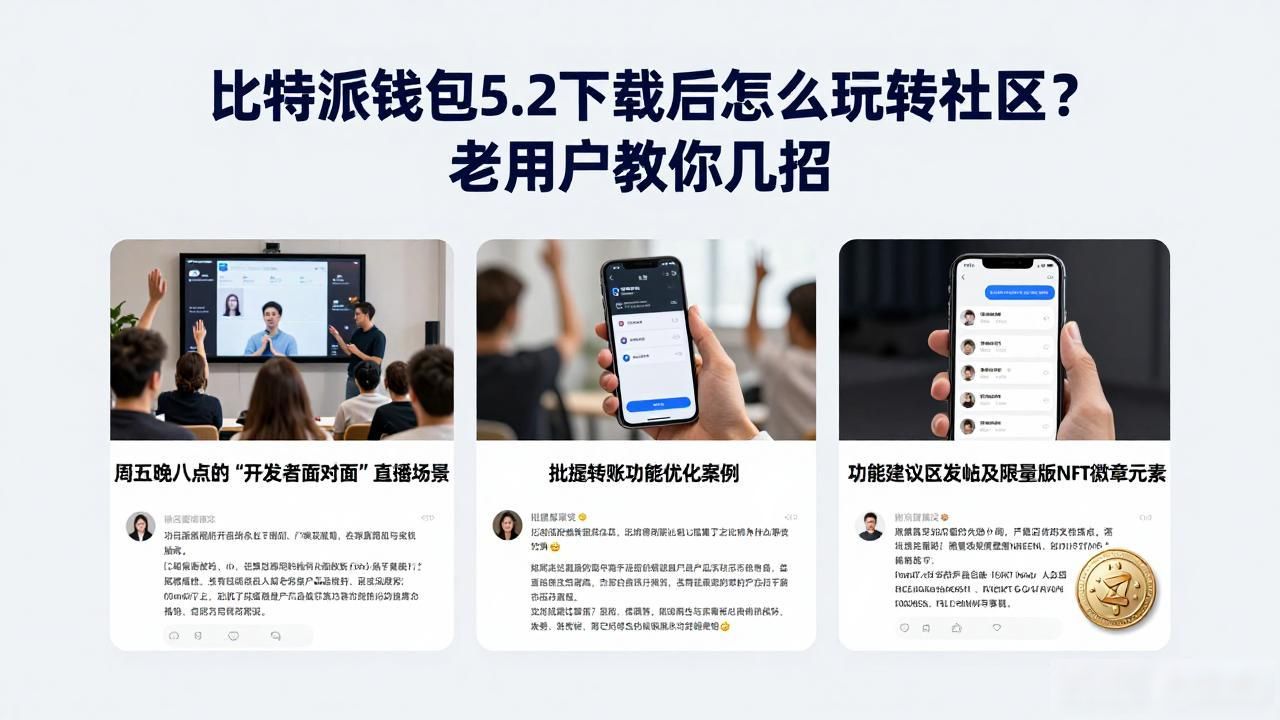 比特派钱包社区新功能_比特派钱包5.2社区_比特派钱包5.2下载的社区发展与互动策略