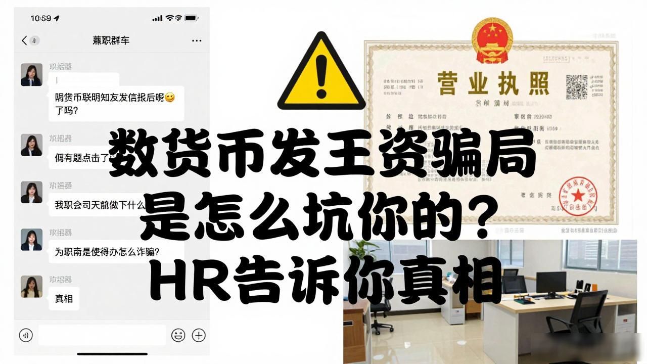 数字货币发工资骗局是怎么坑你的？HR告诉你真相
