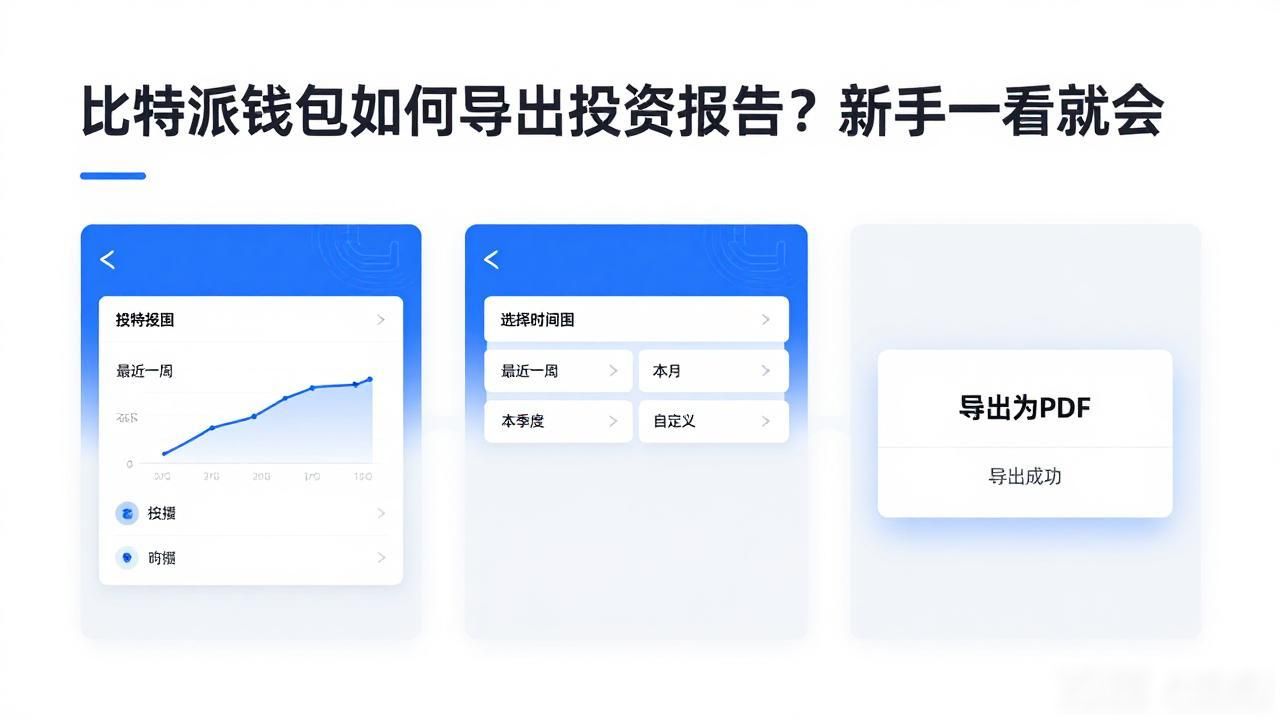 比特派钱包如何导出投资报告？新手一看就会