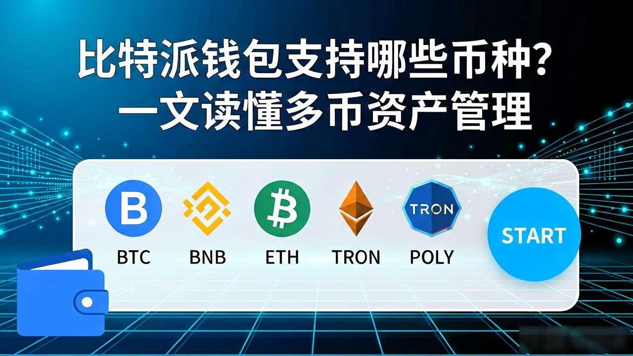 比特派钱包支持哪些币种？一文读懂多币资产管理
