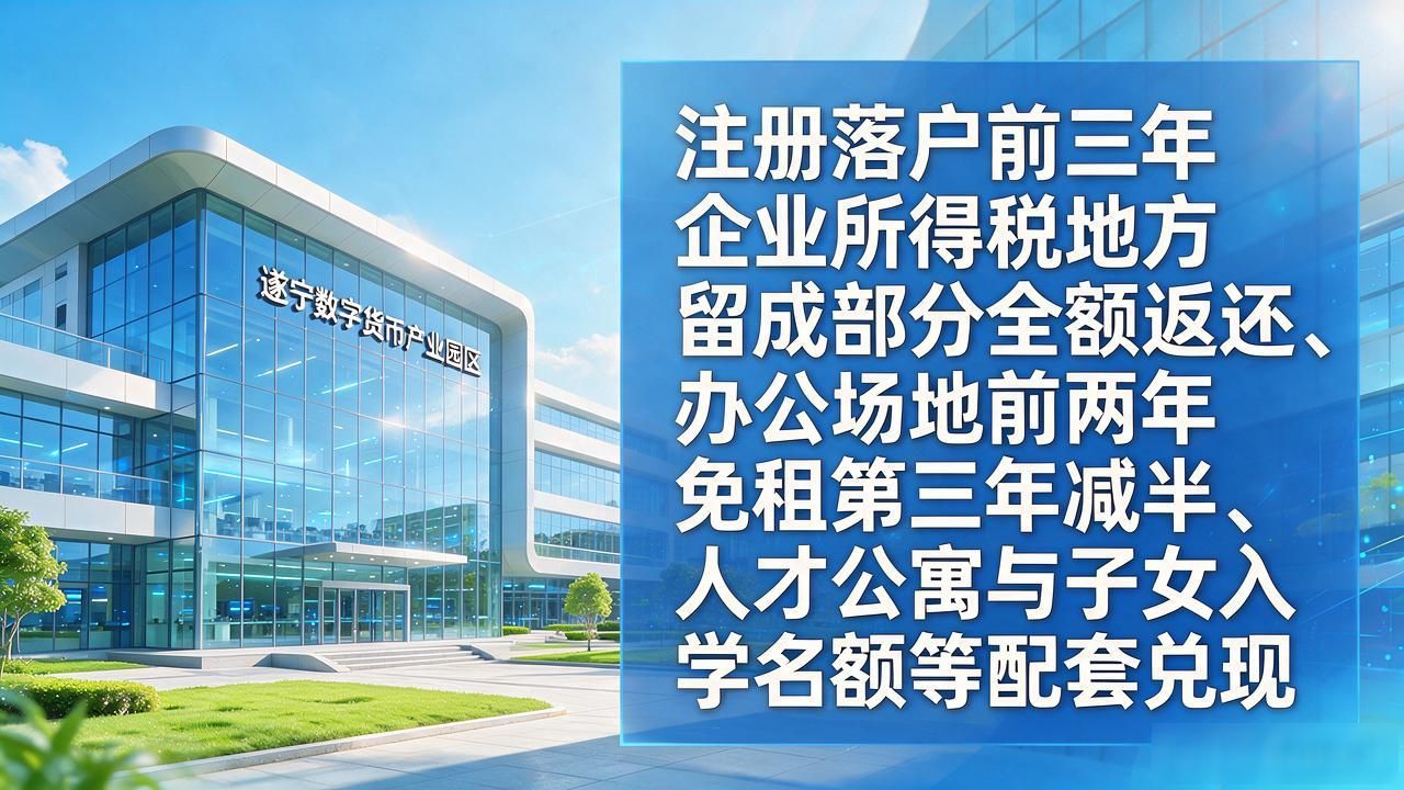 遂宁数字货币产业园区到底怎么样？企业入驻前该了解什么