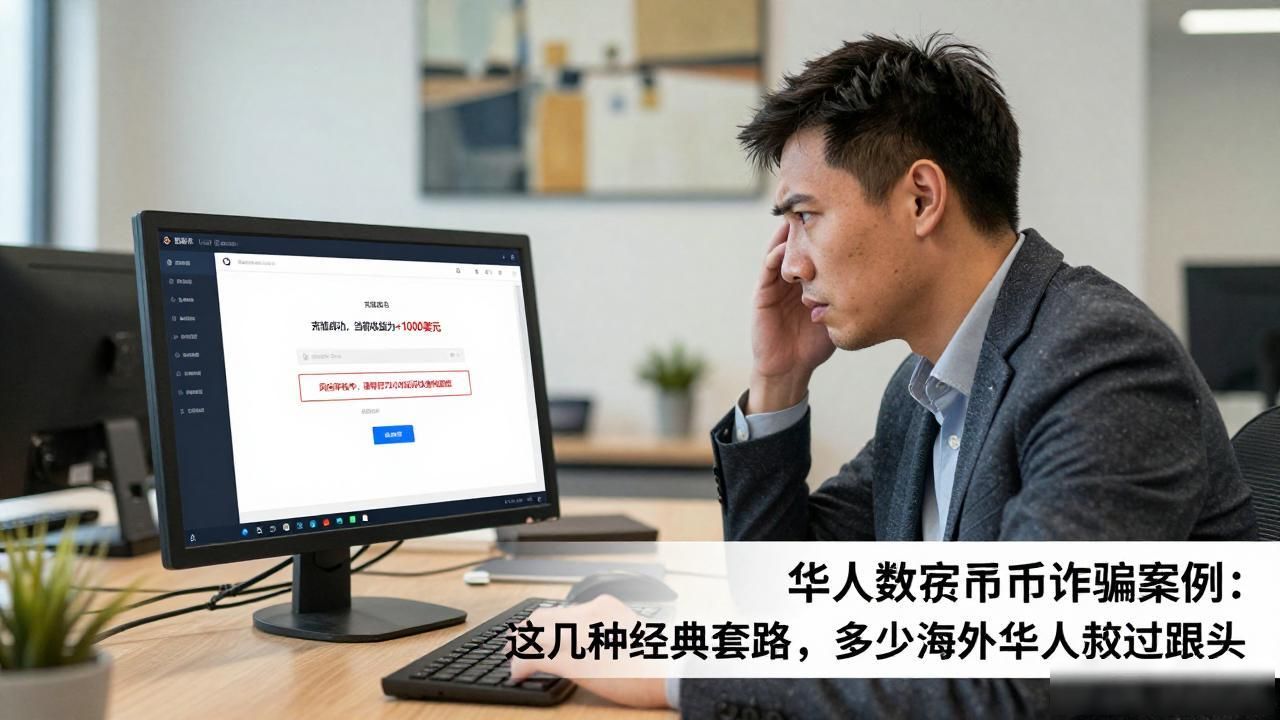 华人数字货币诈骗案例_海外华人数字货币诈骗案例_加密货币高收益骗局识别