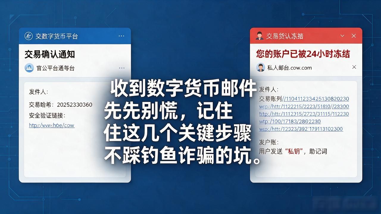 辨别数字货币邮件关键点_数字货币邮件_识别钓鱼邮件技巧