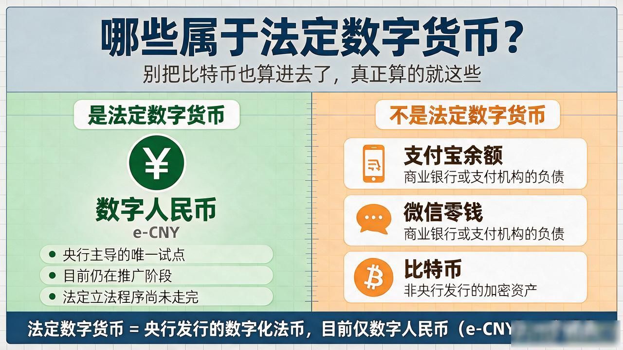 数字人民币e-CNY是否具备法偿性_哪些属于法定数字货币_法定数字货币与比特币区别