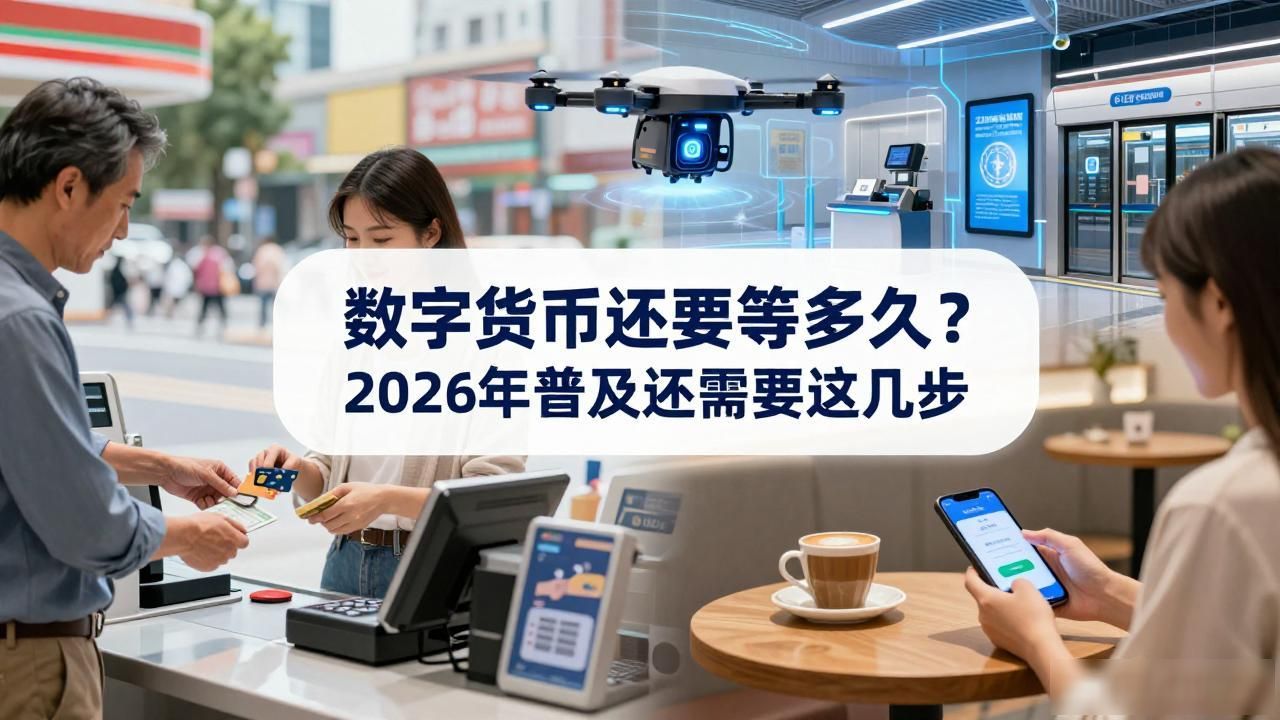 数字货币还要等多久？2026年普及还需要这几步