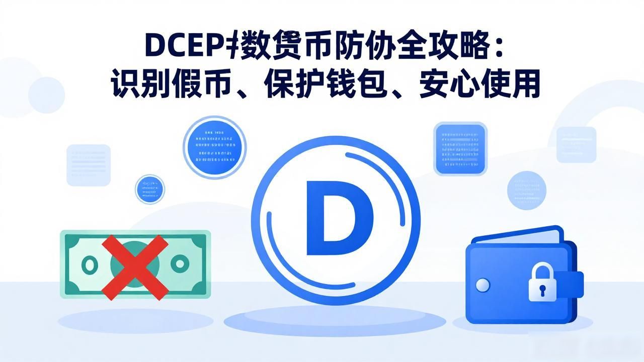 DCEP数字货币防伪全攻略：识别假币、保护钱包、安心使用