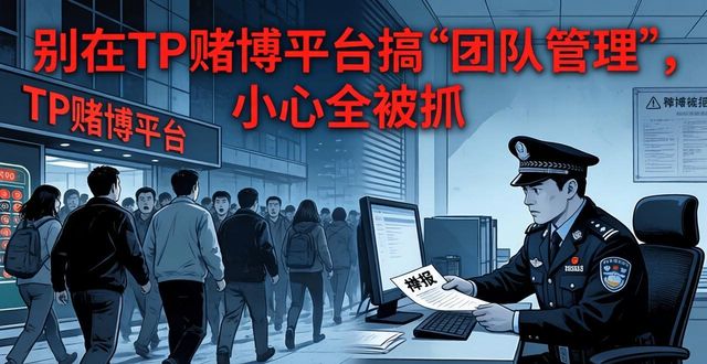 别在TP赌博平台搞“团队管理”,小心全被抓