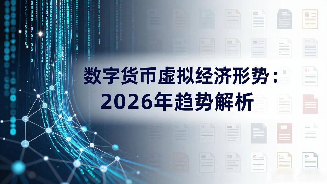 数字货币虚拟经济形势：2026年趋势解析