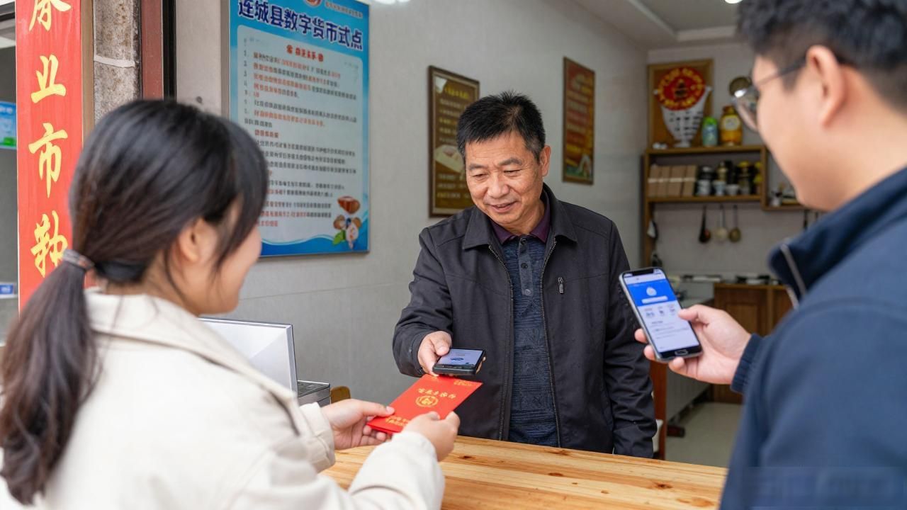 连城县数字货币试点怎么用？一个小吃店老板的大实话