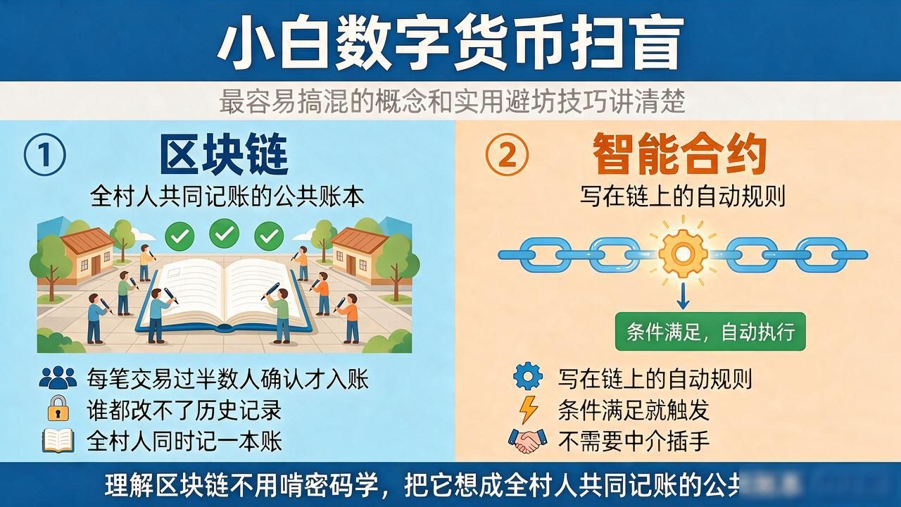小白数字货币扫盲：最容易搞混的概念和实用避坑技巧讲清楚