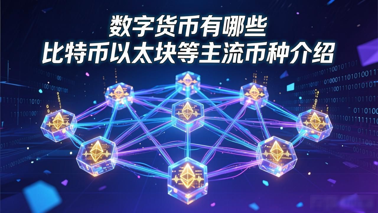 数字货币有哪些 比特币以太坊等主流币种介绍