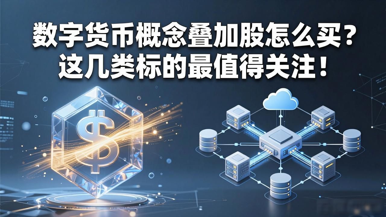 数字货币概念叠加股怎么买？这几类标的最值得关注