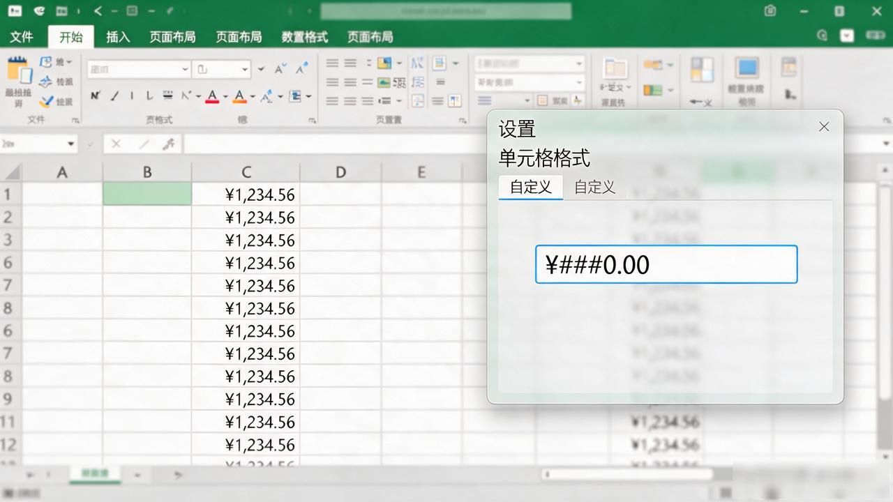 excel货币格式除了数字格式还能在哪设？这几个位置别忘了