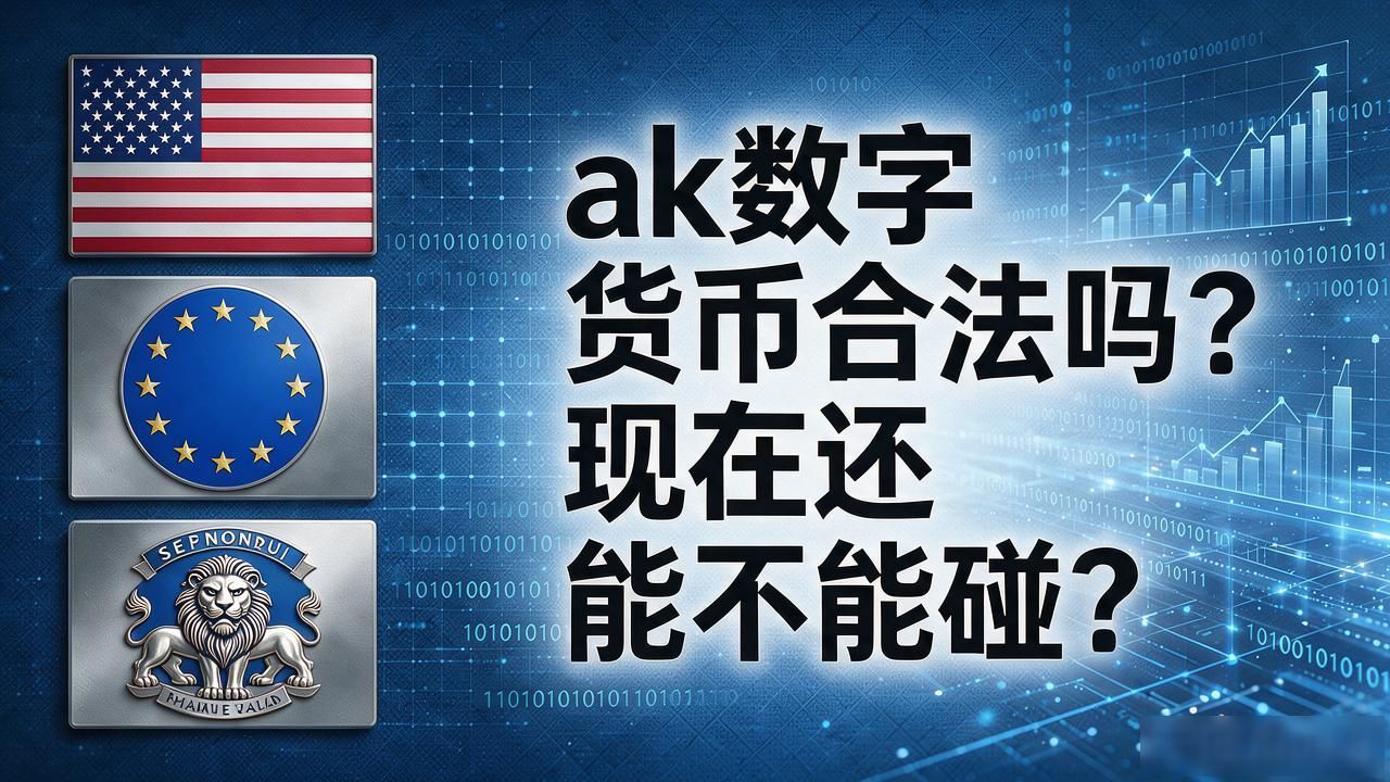 ak数字货币合法吗？现在还能不能碰