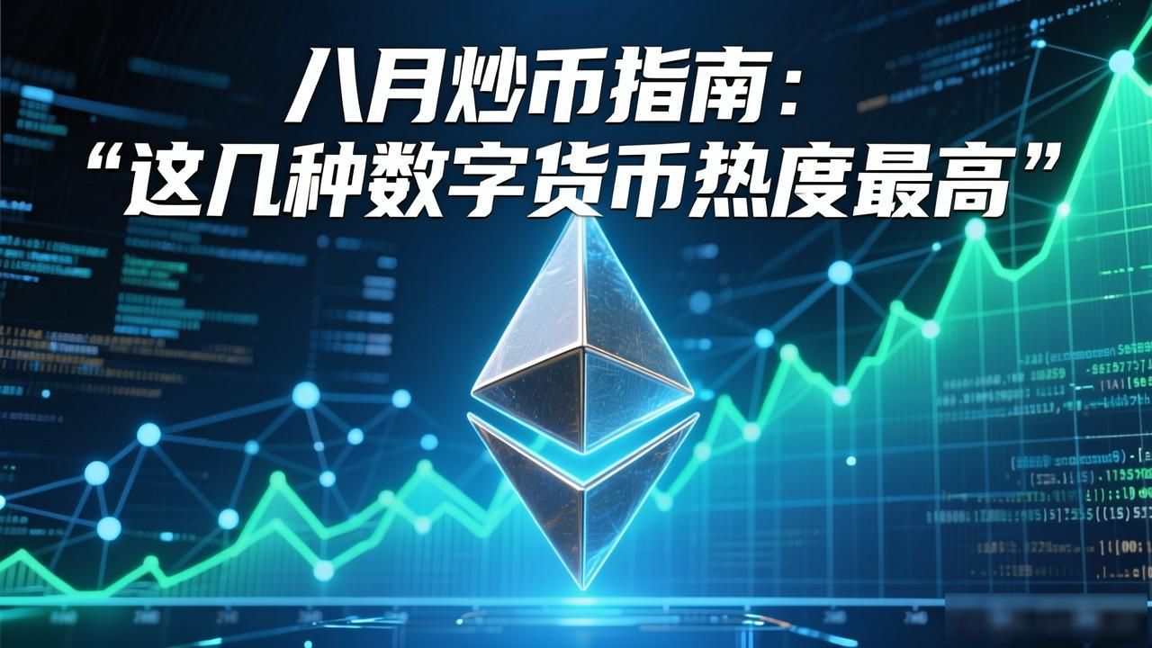八月炒币指南：这几种数字货币热度最高