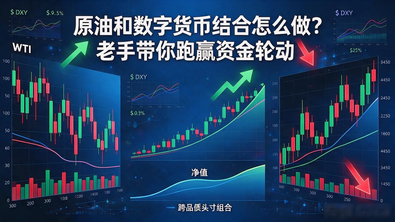 原油和数字货币结合怎么做？老手带你跑赢资金轮动