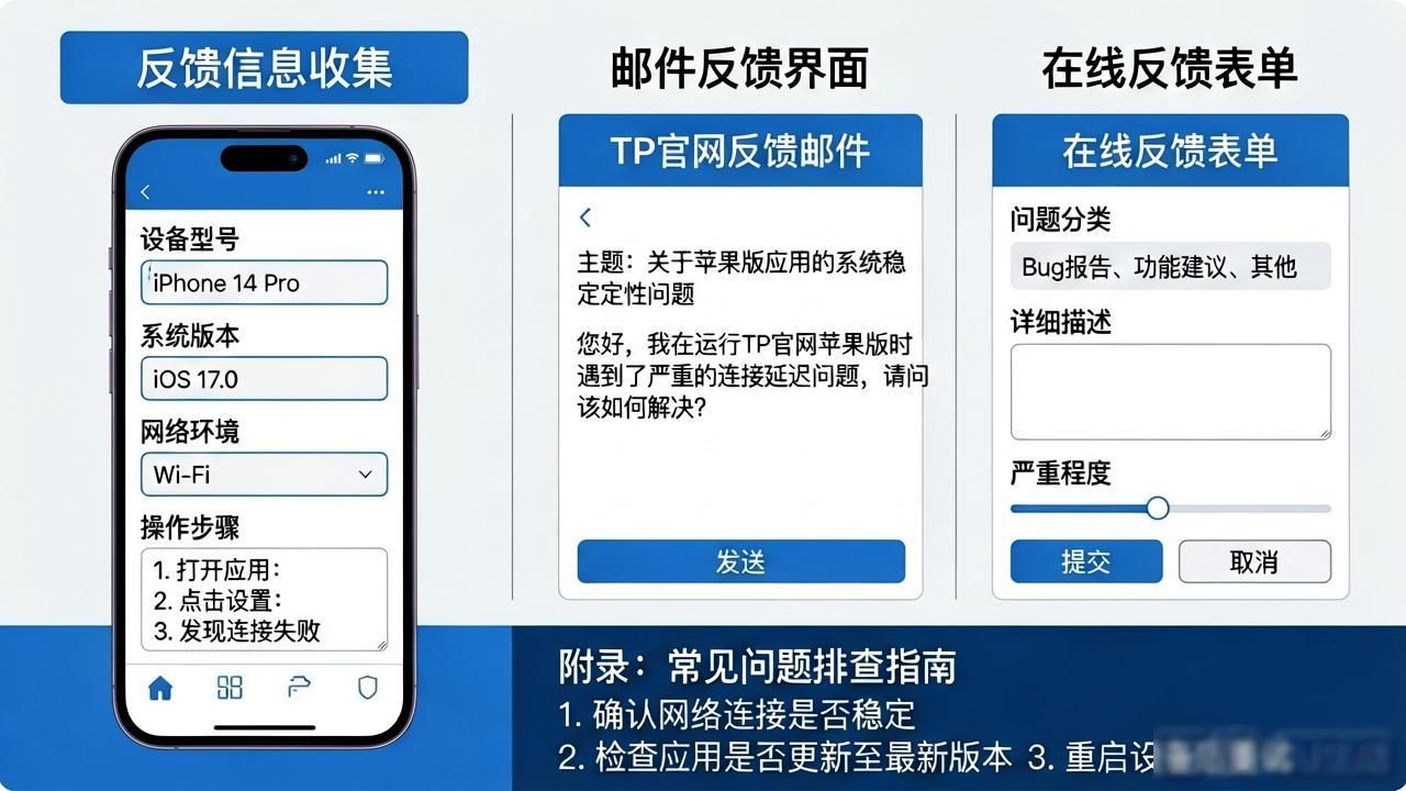TP官网下载苹果版后，反馈没人理？这样做才有效