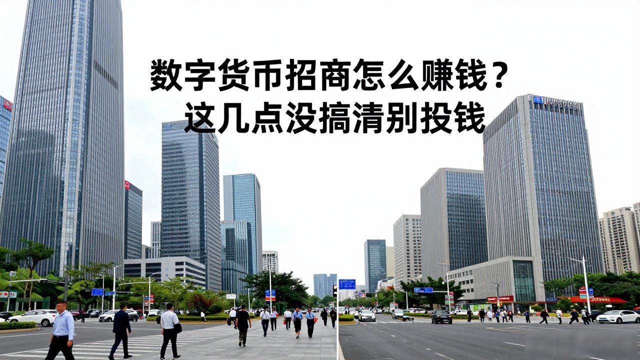 数字货币招商怎么赚钱？这几点没搞清别投钱