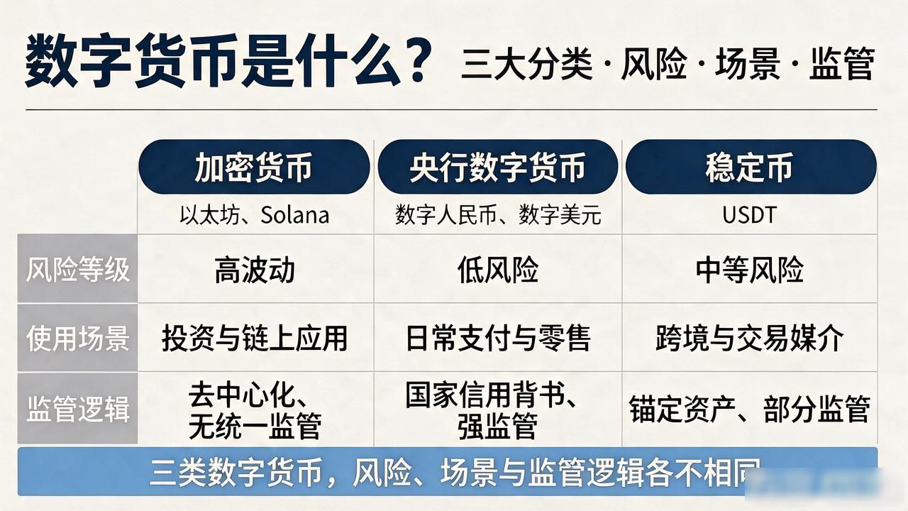 数字货币分类及风险识别_数字货币底层技术区块链原理_数字货币讲解文档