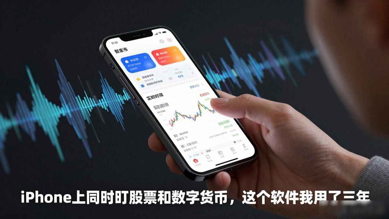 iPhone上同时盯股票和数字货币，这几个软件我用了三年