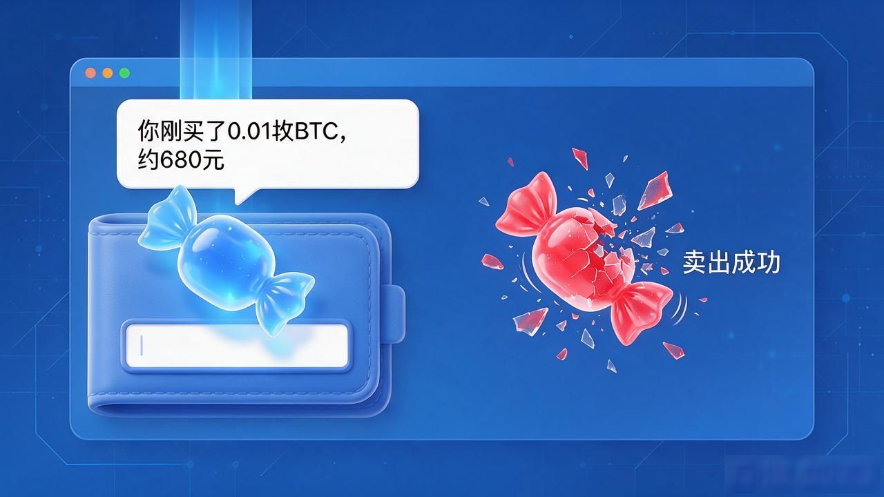 数字货币糖果网站_模拟交易降低投资门槛的可视化设计_数字货币新手入门糖果风格界面体验