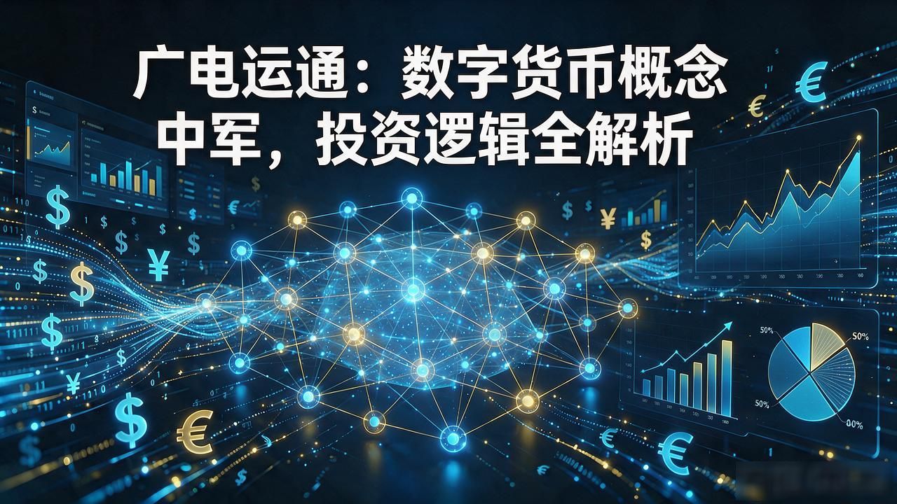 广电运通：数字货币概念中军，投资逻辑全解析