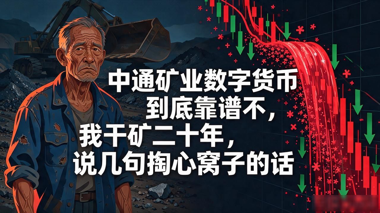 中通矿业数字货币到底靠谱不，我干矿二十年，说几句掏心窝子的话