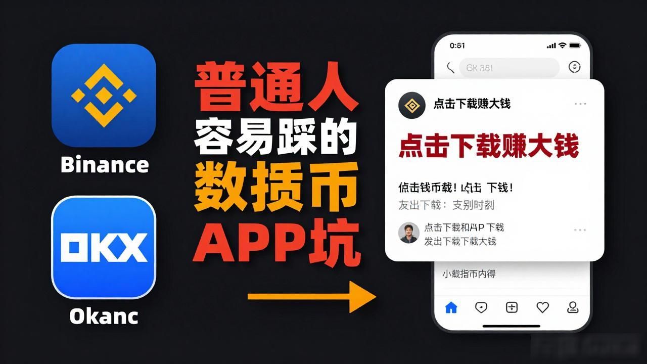 数字货币APP是哪个？普通人最容易下错的几个坑，我替你踩过了