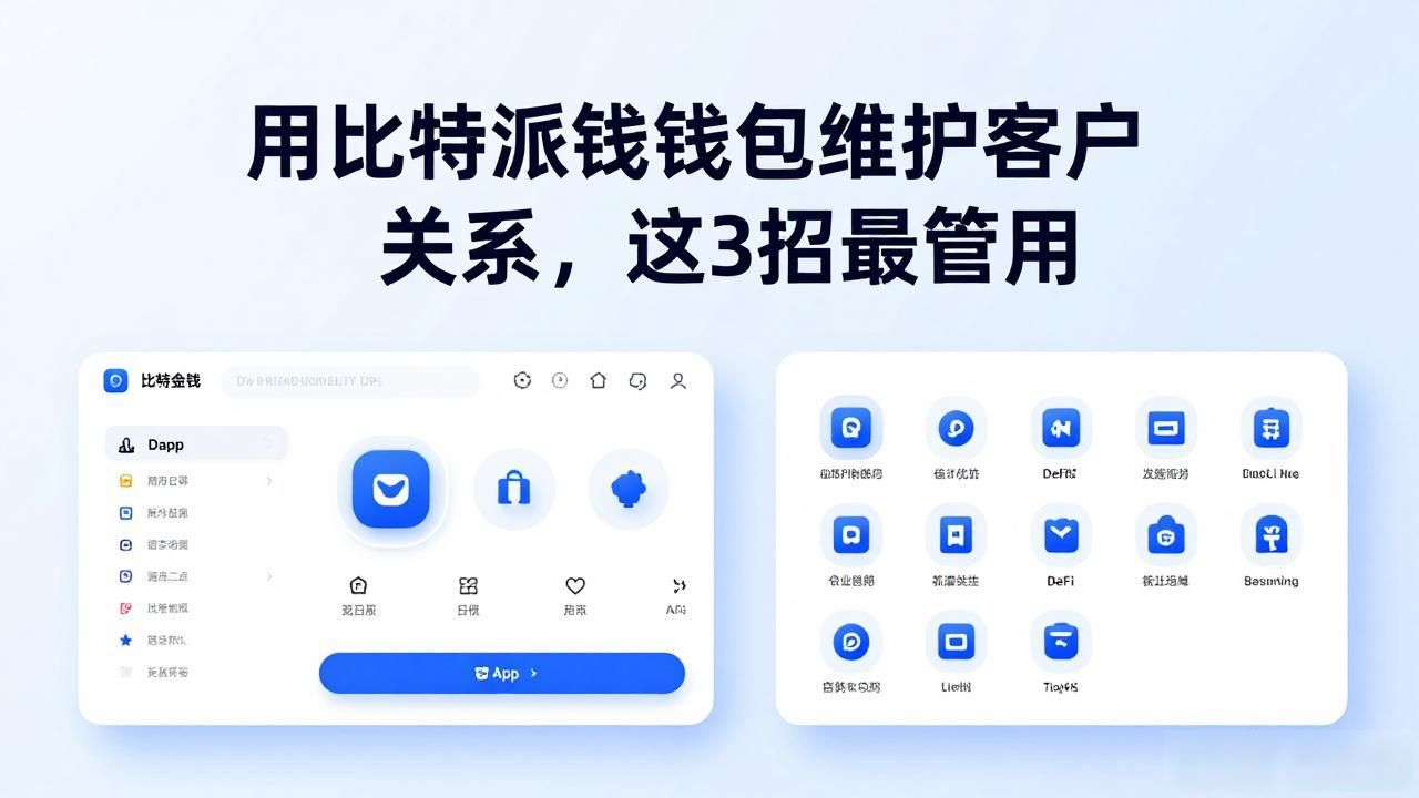 比特派钱包app多链资产管理_区块链客户关系维护_如何通过比特派Bitpie钱包app维护客户关系