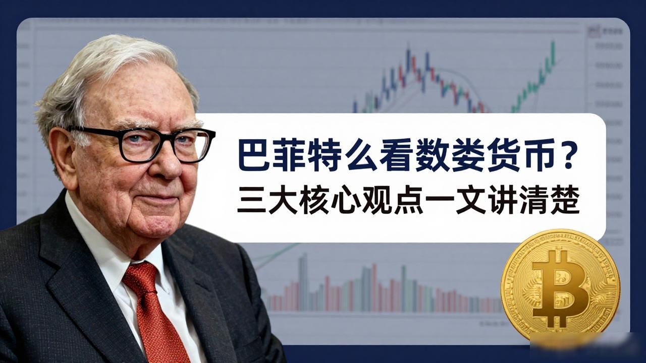 巴菲特怎么看数字货币？三大核心观点一文讲清楚