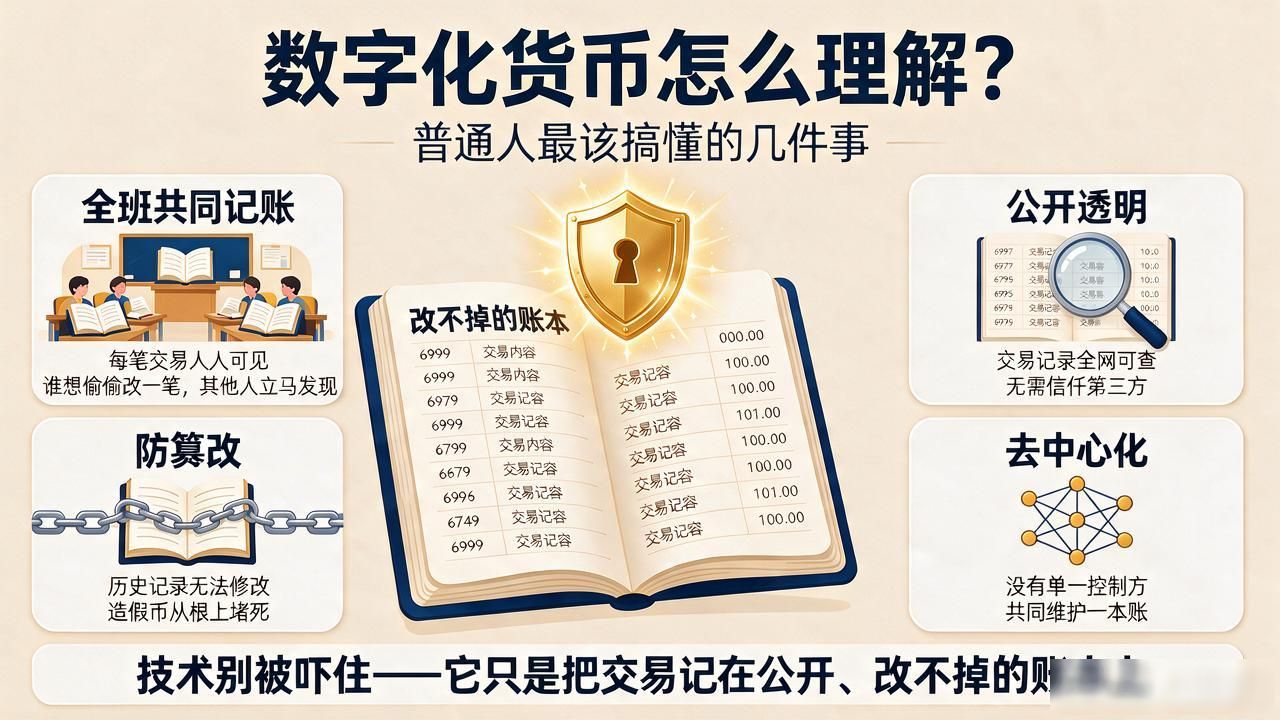 数字化货币怎么理解？普通人最该搞懂的几件事