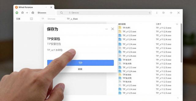TP官网下载的安装包在哪个文件夹找到