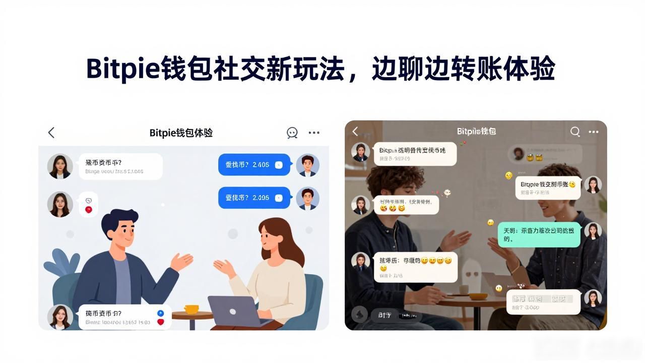 Bitpie钱包社交新玩法，边聊边转账体验
