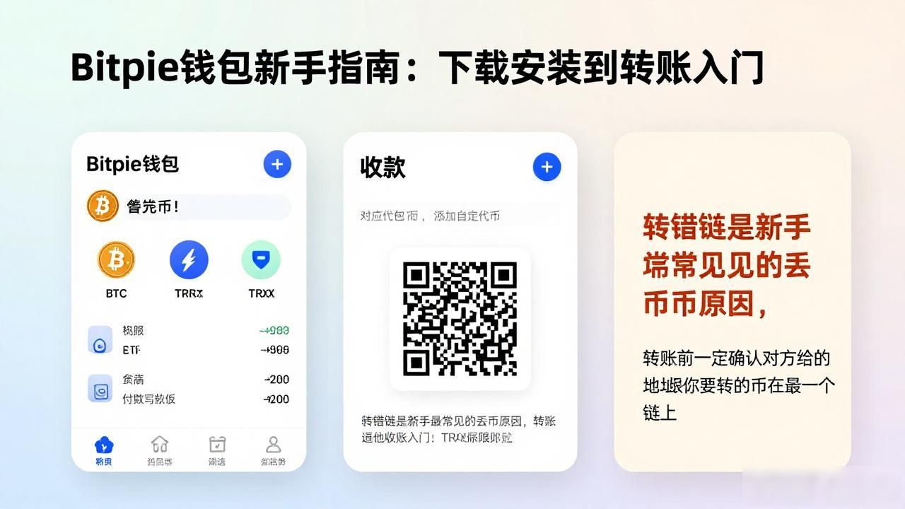 Bitpie钱包新手指南：下载安装到转账入门