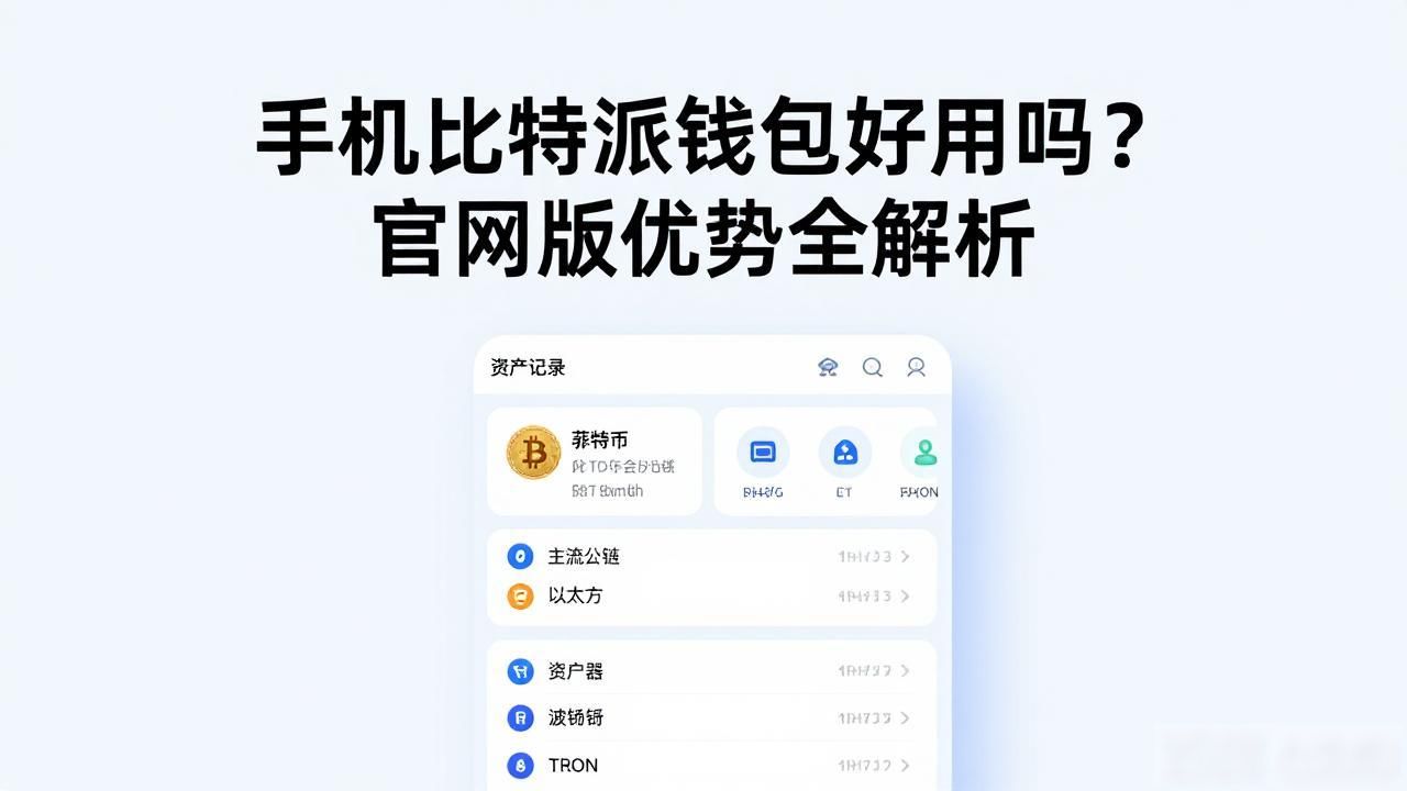 手机比特派钱包好用吗？官网版优势全解析