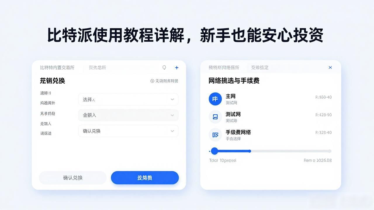 比特派使用教程详解，新手也能安心投资
