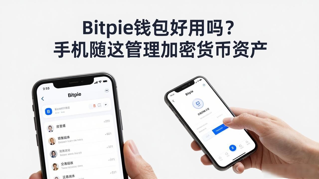 Bitpie钱包好用吗？手机随时管理加密货币资产