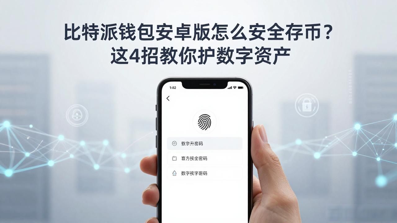 比特派钱包安卓版怎么安全存币？这4招教你护好数字资产