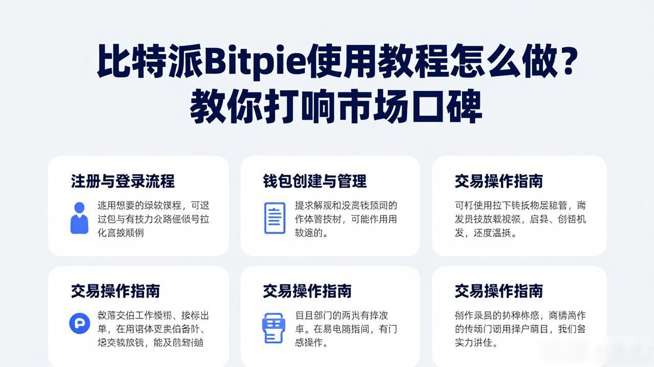 数字货币钱包口碑教程_如何在比特派Bitpie使用教程中打响市场口碑_用户体验决定留存率