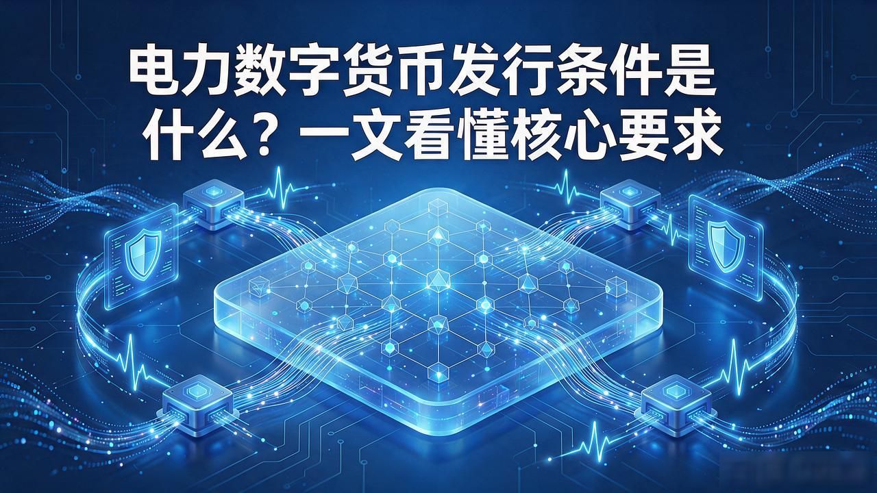 电力数字货币发行条件是什么？一文看懂核心要求