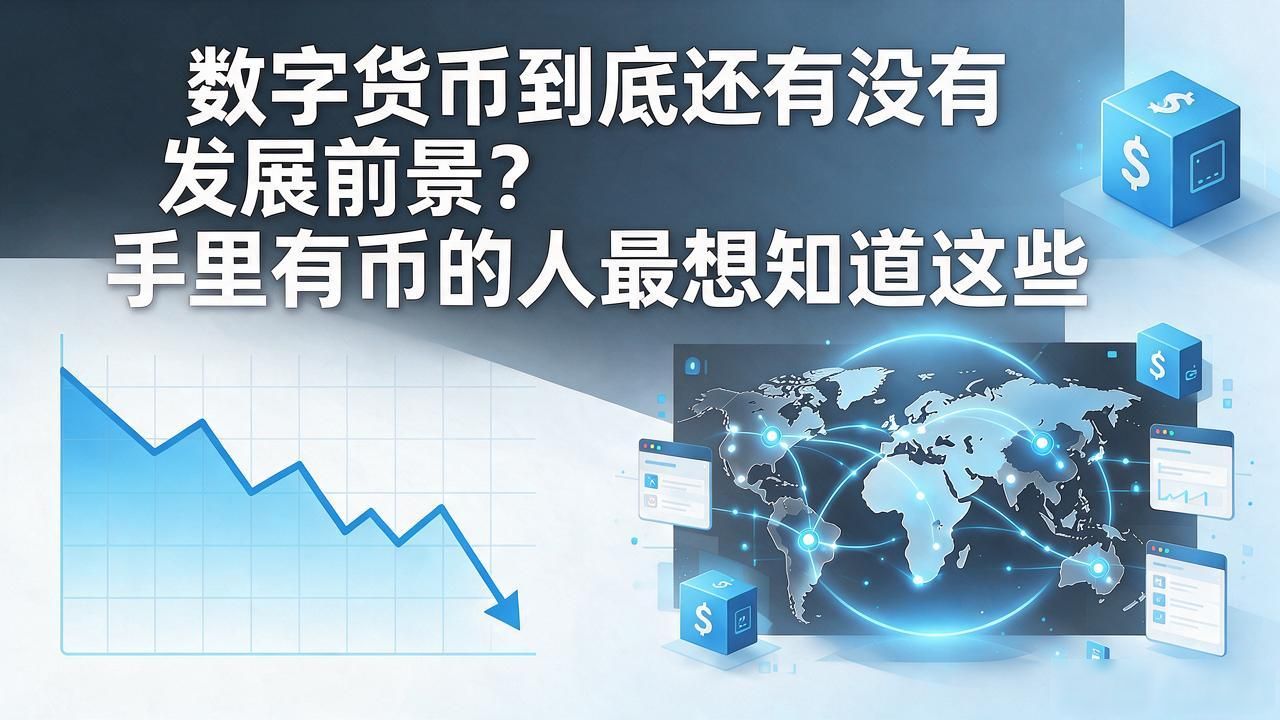 数字货币到底还有没有发展前景？手里有币的人最想知道这些