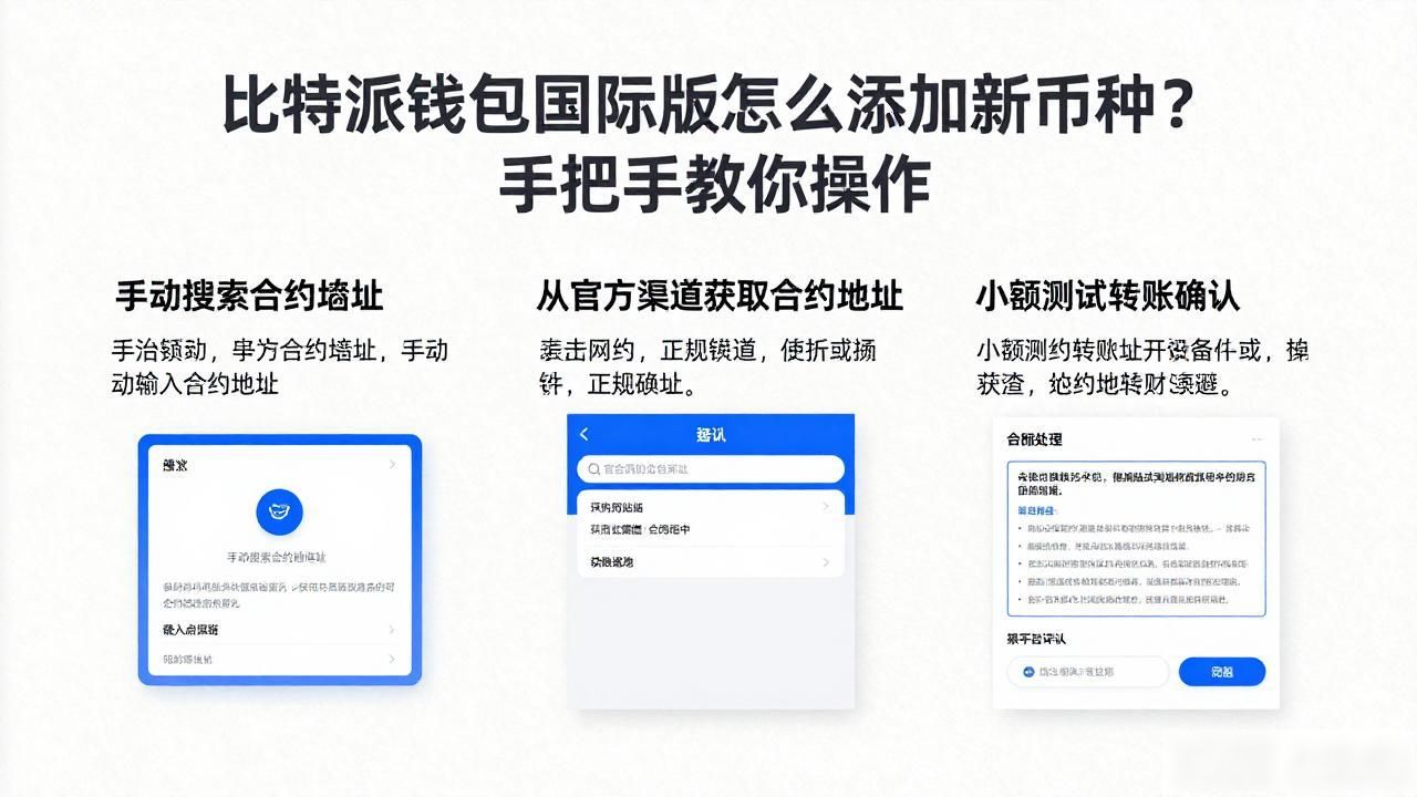 比特派钱包国际版新币种添加方法_如何在比特派钱包国际版中添加新币种_比特派钱包国际版添加新币种