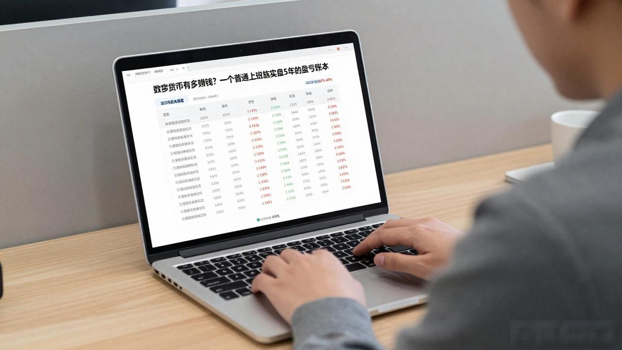 数字货币有多赚钱？一个普通上班族实盘5年的盈亏账本