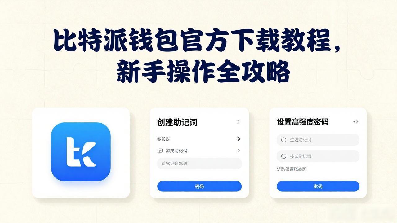 比特派钱包官方下载教程，新手操作全攻略