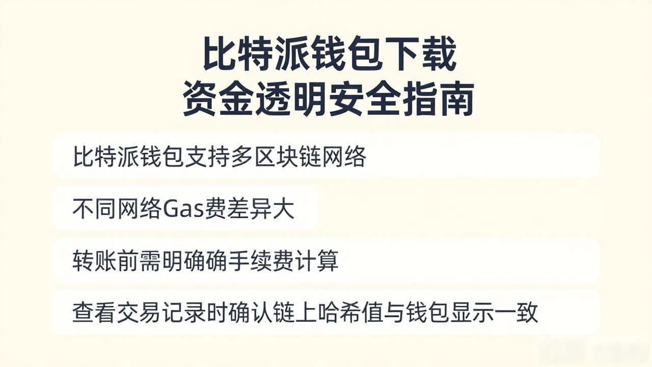 比特派钱包下载 资金透明安全指南