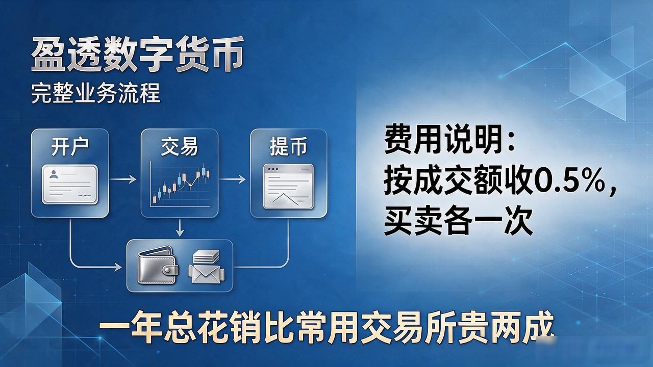 盈透数字货币怎么买？开户、交易、提币的真实体感