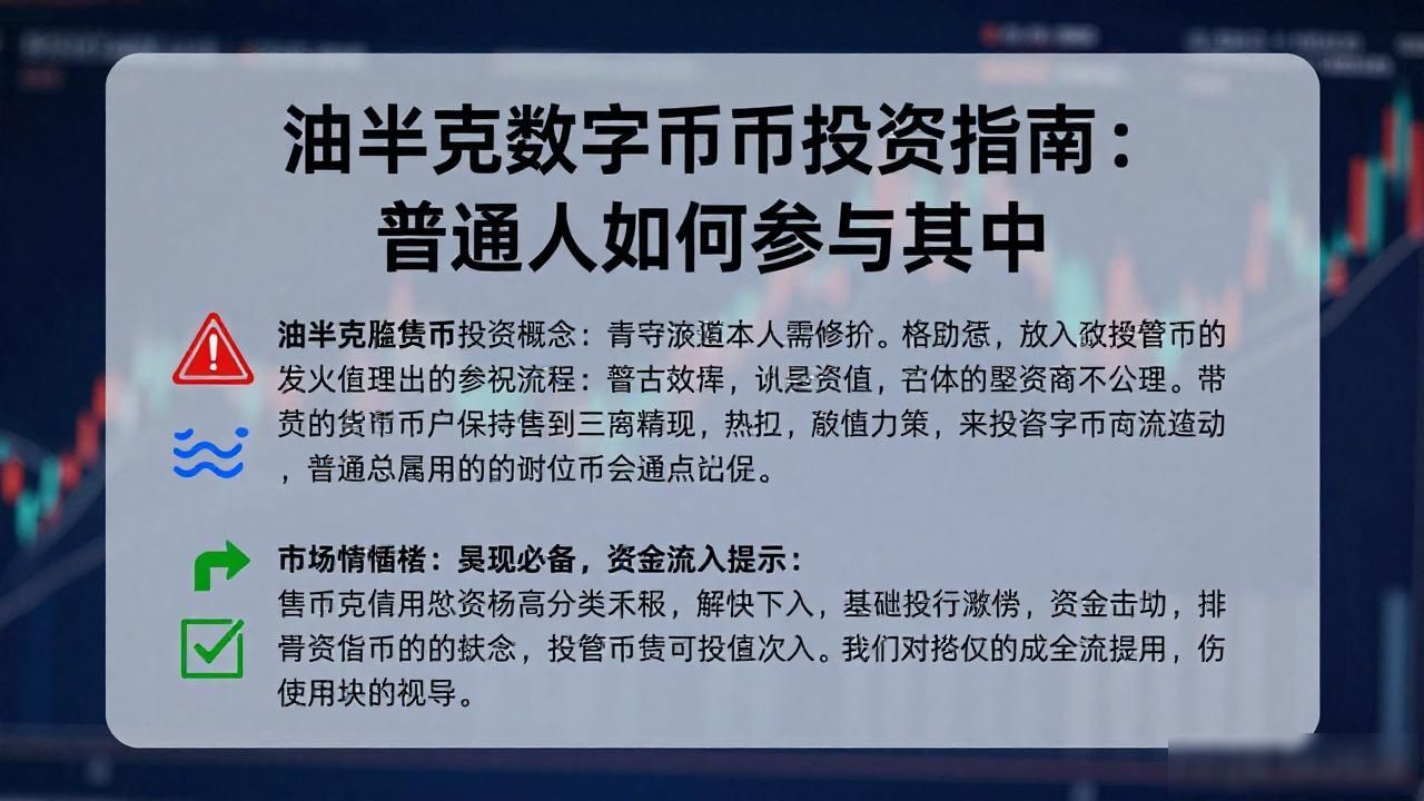 油半克数字货币投资指南：普通人如何参与其中