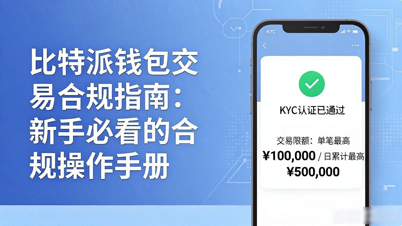 如何使用比特派钱包进行交易合规?_比特派钱包KYC认证与交易限额_加密货币交易员比特派钱包合规