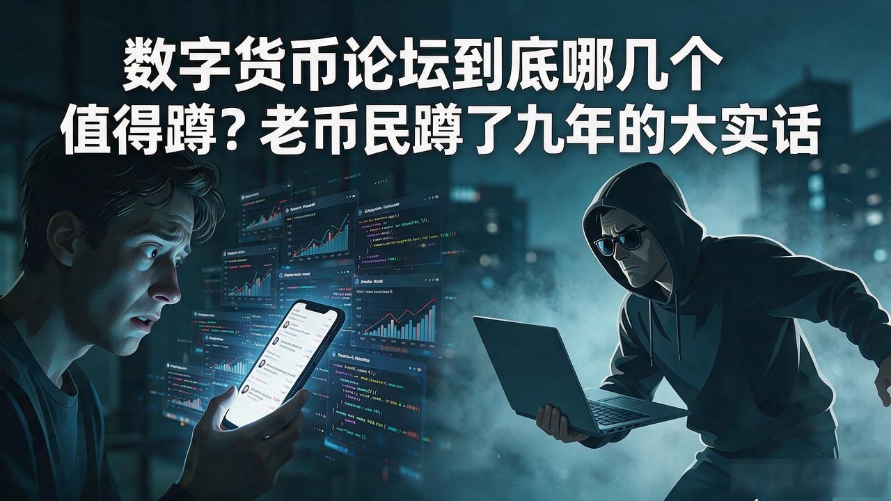 数字货币论坛到底哪几个值得蹲？老币民蹲了九年的大实话