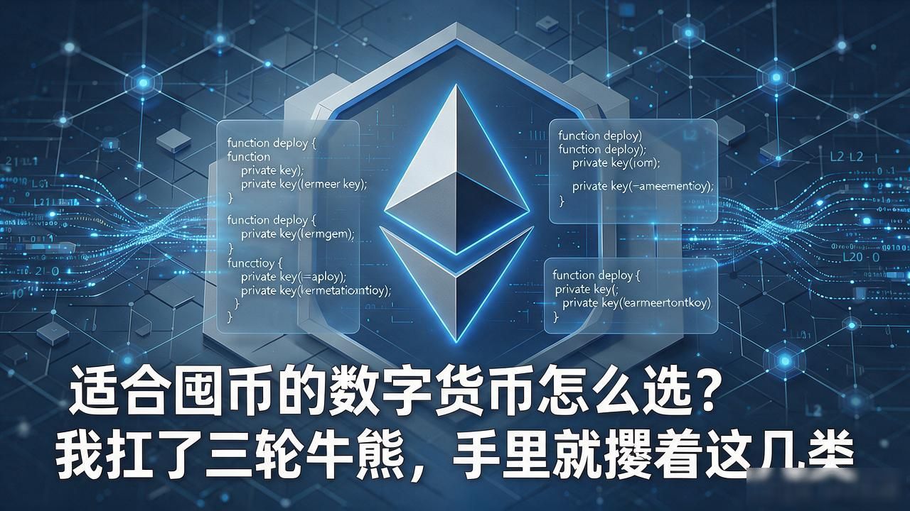 适合囤币的数字货币怎么选？我扛了三轮牛熊，手里就攥着这几类